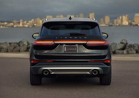 The rear lighting of the 2023 Lincoln Corsair® SUV spans the entire width of the vehicle. | Libertyville Lincoln Sales, Inc. in Libertyville IL
