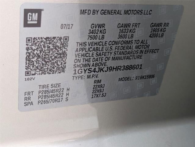 2017 Cadillac Escalade ESV Premium Luxury