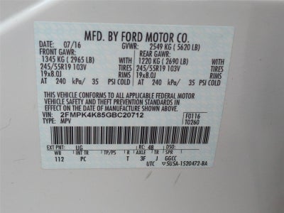 2016 Ford Edge Titanium