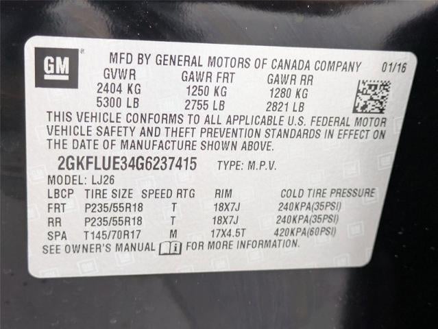 2016 GMC Terrain SLT
