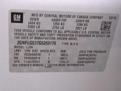 2016 Chevrolet Equinox LTZ