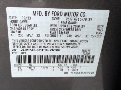 2023 Lincoln Nautilus Standard