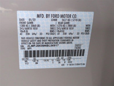 2022 Lincoln Nautilus Reserve