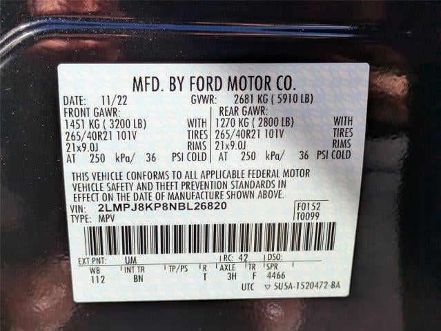 2022 Lincoln Nautilus Reserve