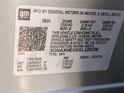 2025 Chevrolet Equinox FWD LT