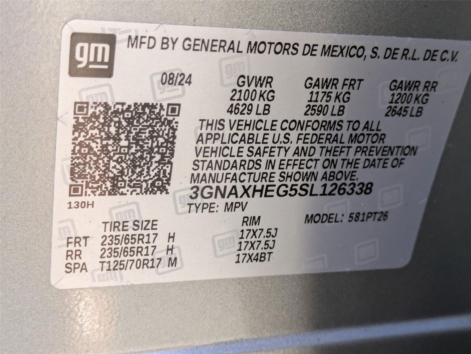 2025 Chevrolet Equinox FWD LT