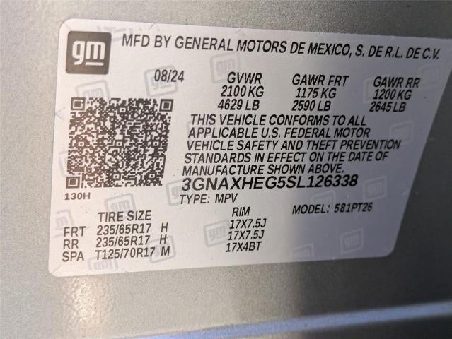 2025 Chevrolet Equinox FWD LT