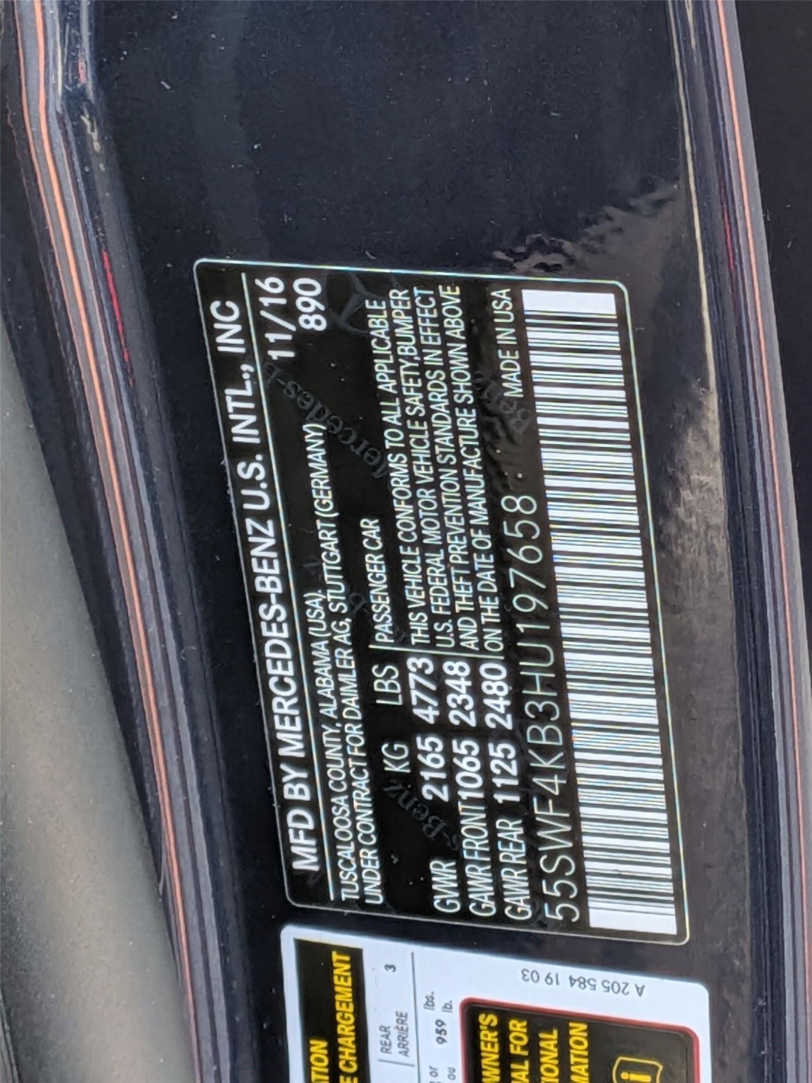 2017 Mercedes-Benz C-Class C 300