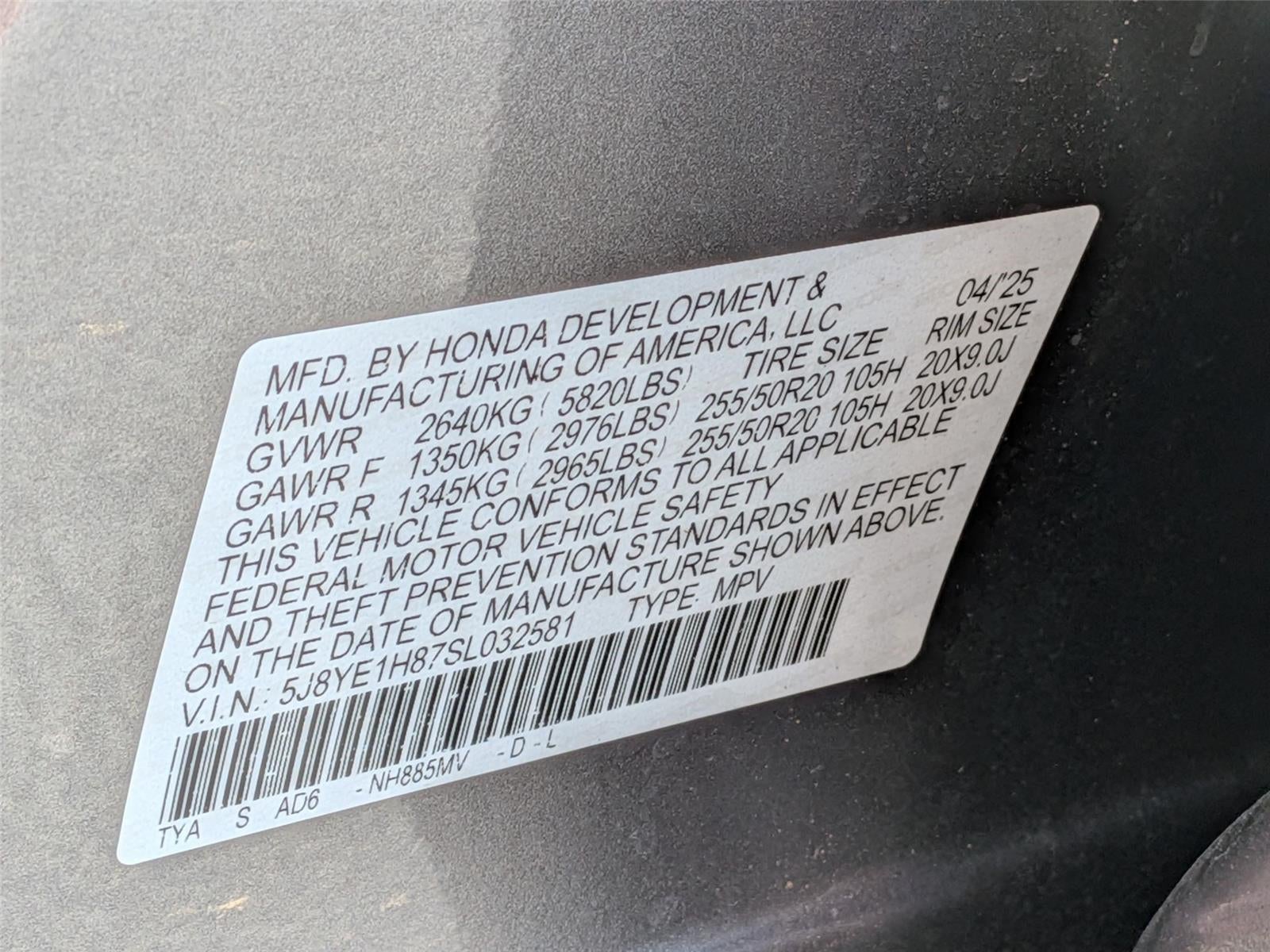 2025 Acura MDX SH-AWD w/Advance