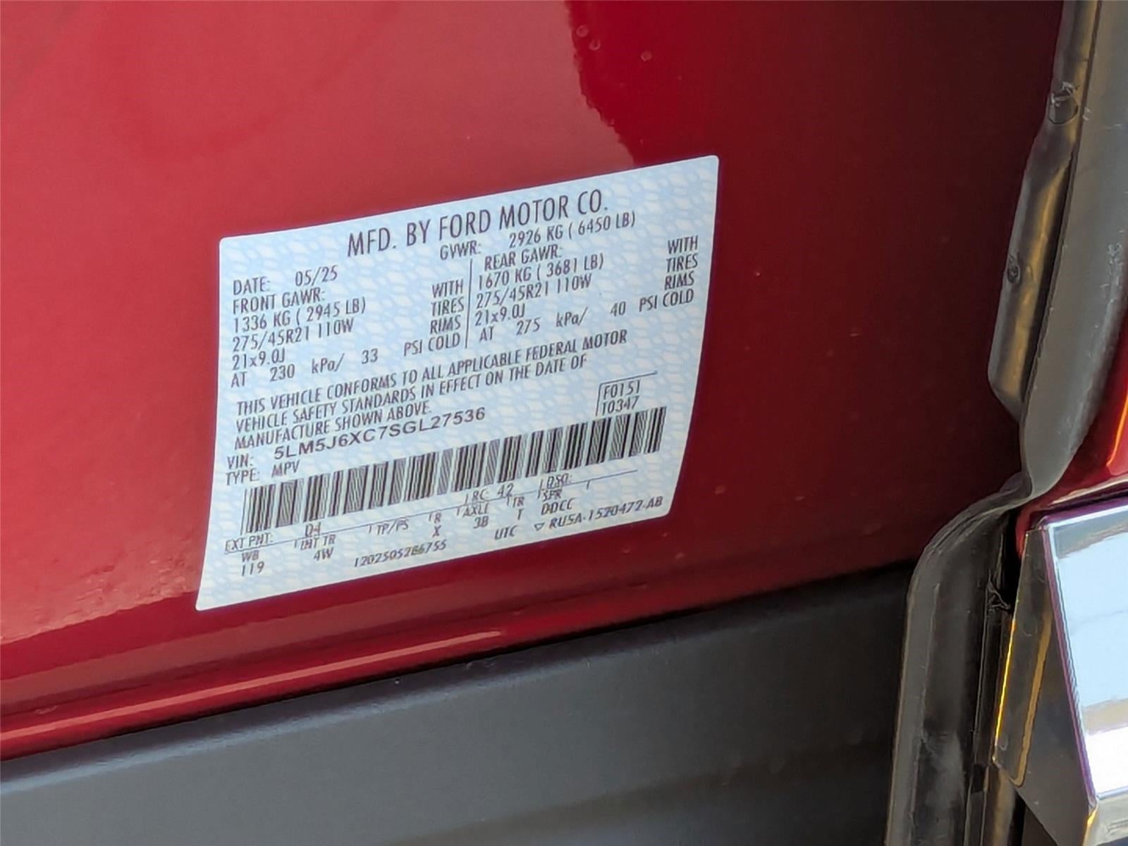 2025 Lincoln Aviator Premiere