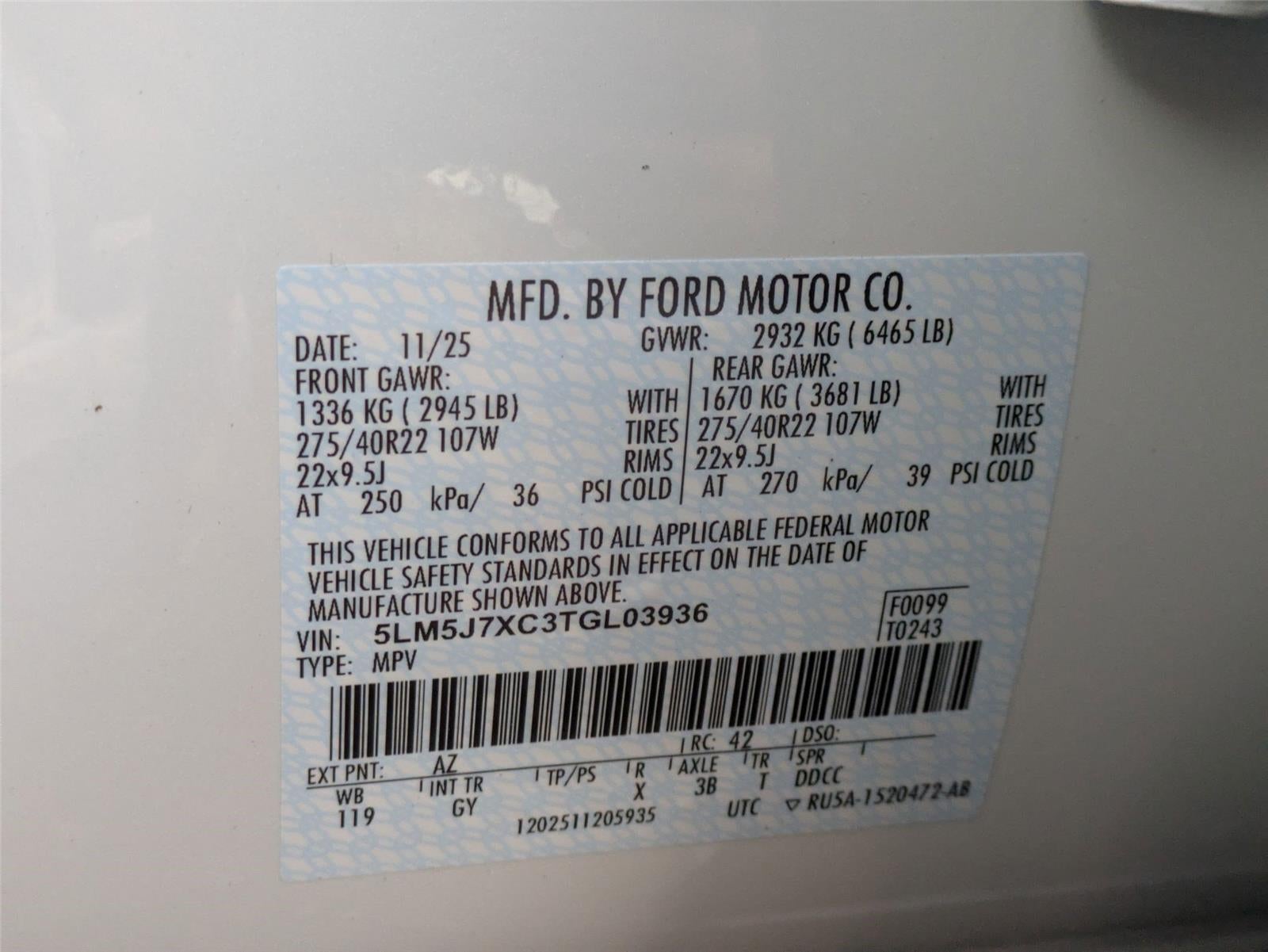 2026 Lincoln Aviator Reserve