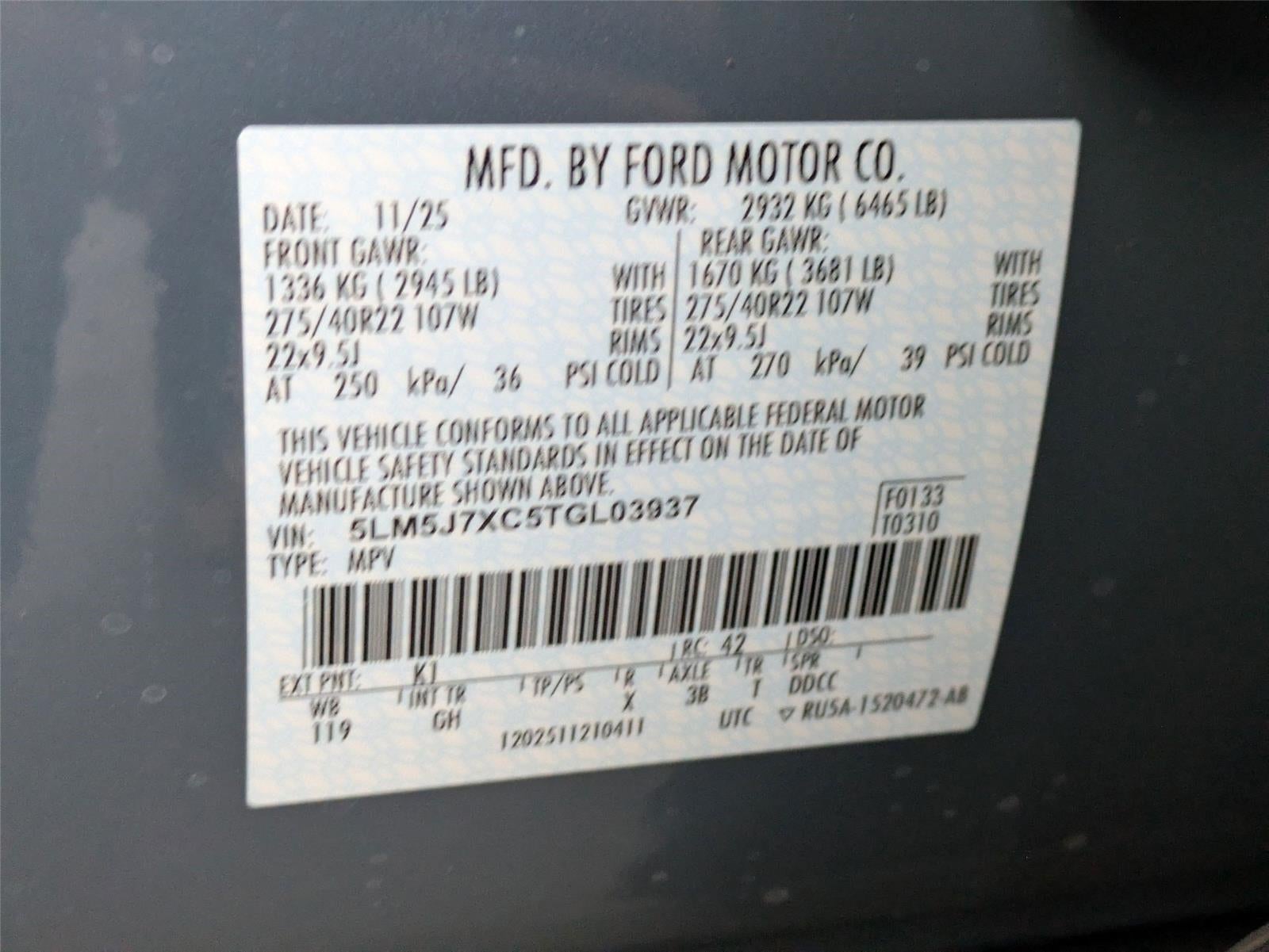 2026 Lincoln Aviator Reserve