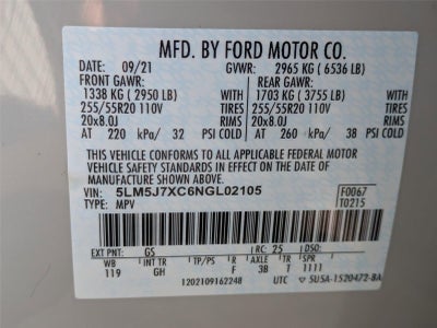 2022 Lincoln Aviator Reserve