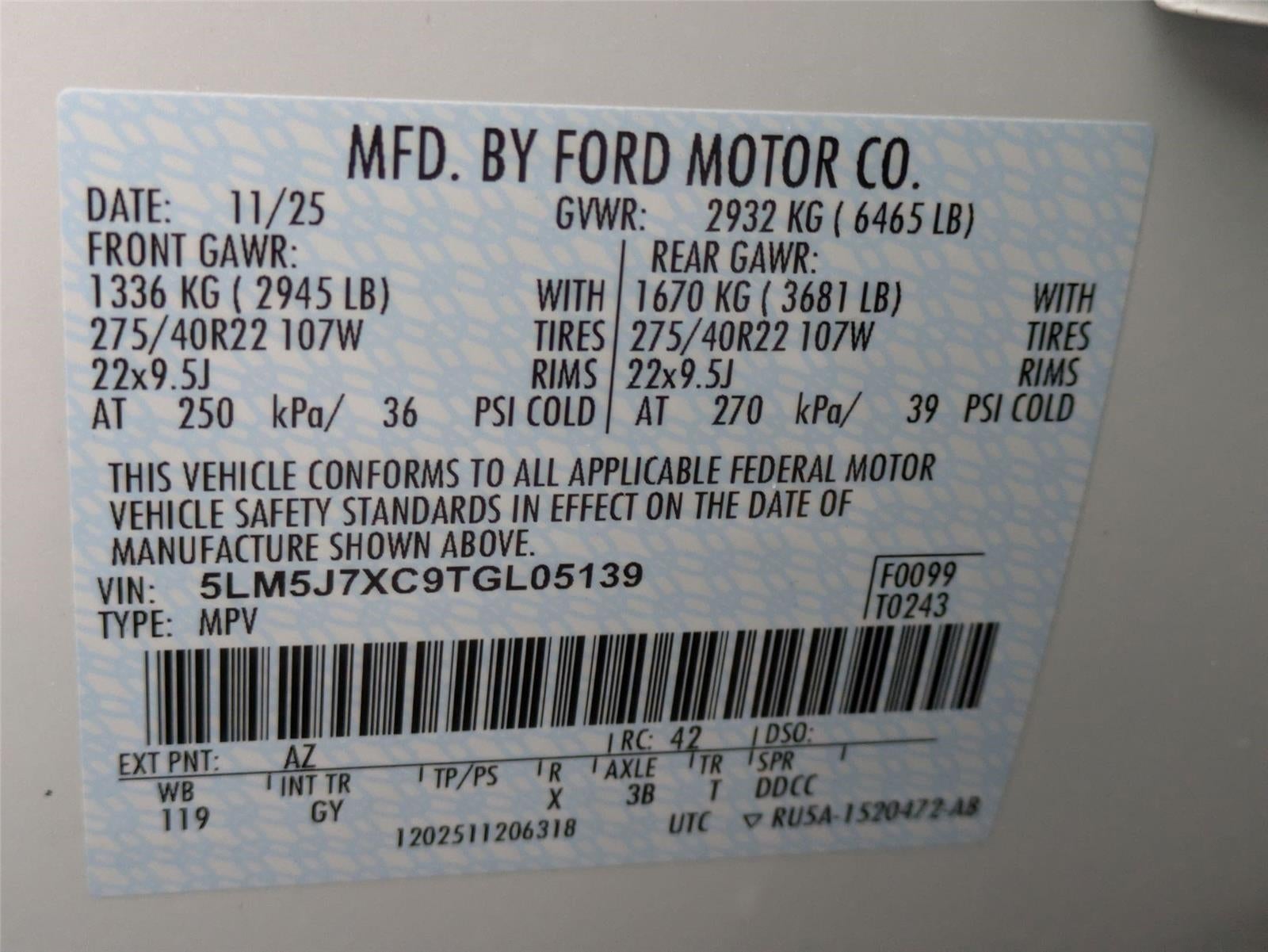 2026 Lincoln Aviator Reserve