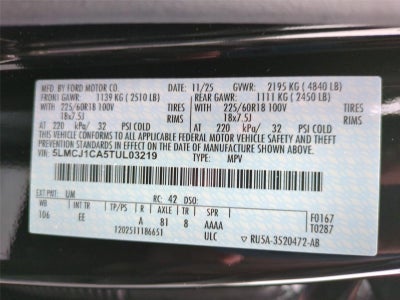 2026 Lincoln Corsair Premiere