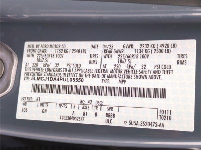 2023 Lincoln Corsair Standard