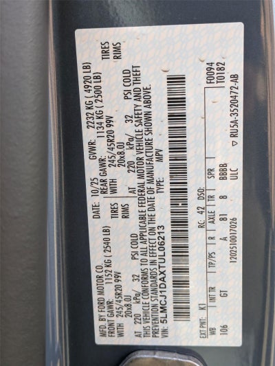 2026 Lincoln Corsair Premiere