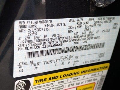 2025 Lincoln Navigator L Reserve