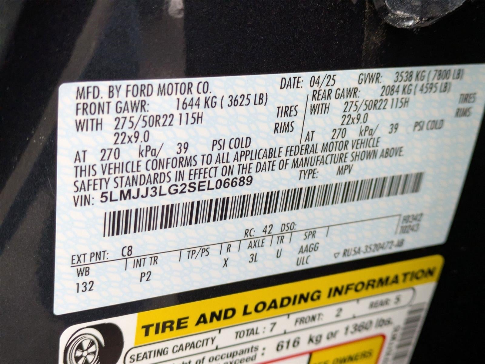 2025 Lincoln Navigator L Reserve