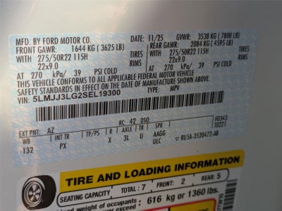 2025 Lincoln Navigator L Reserve