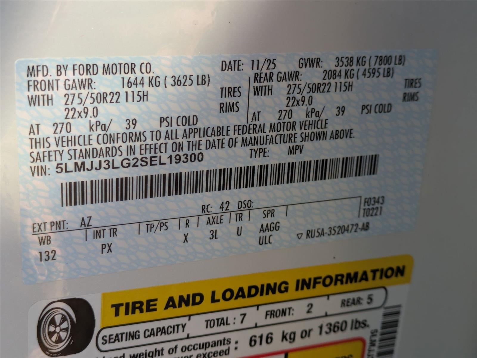 2025 Lincoln Navigator L Reserve