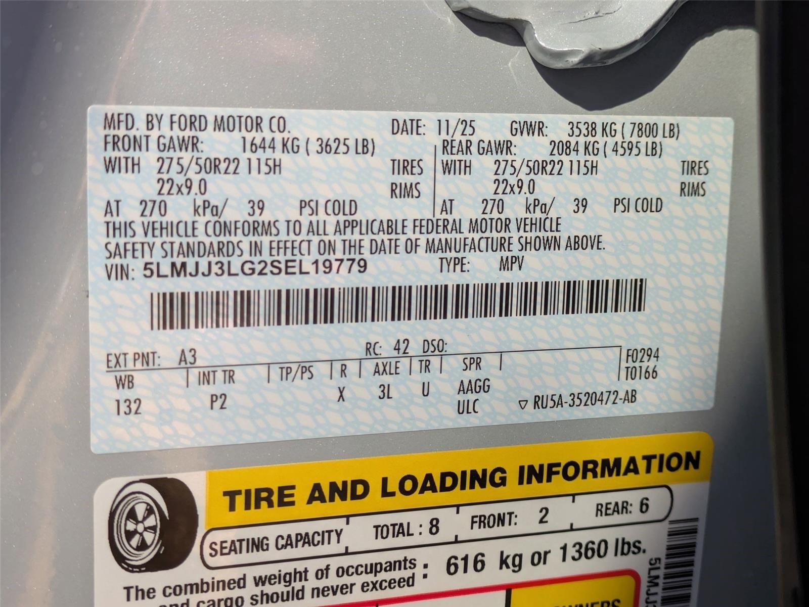 2025 Lincoln Navigator L Reserve