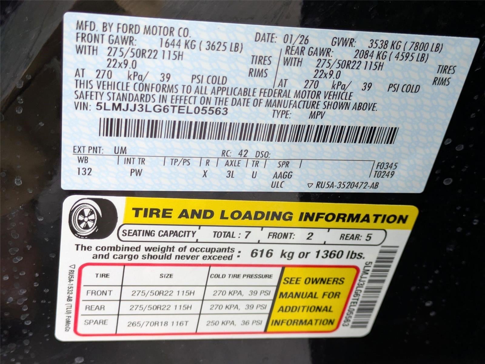 2026 Lincoln NAVIGATOR L RESERVE 4X4