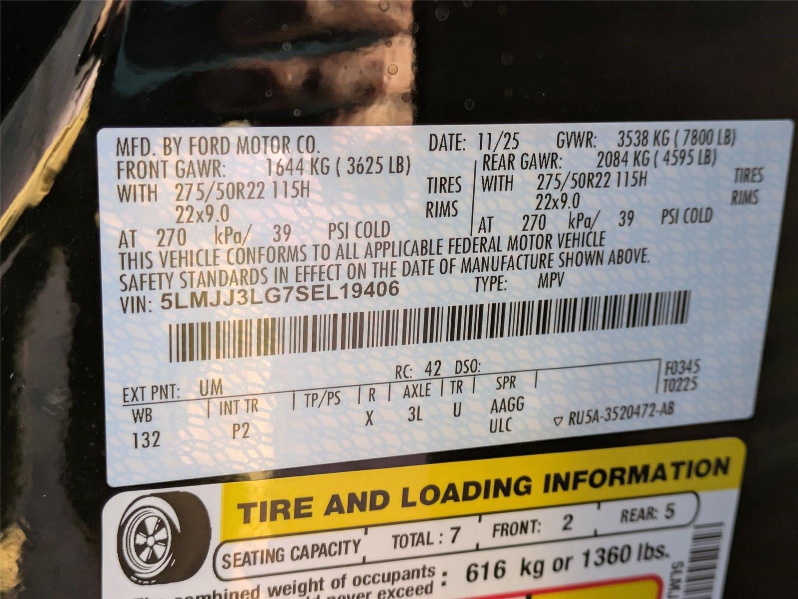 2025 Lincoln Navigator L Reserve