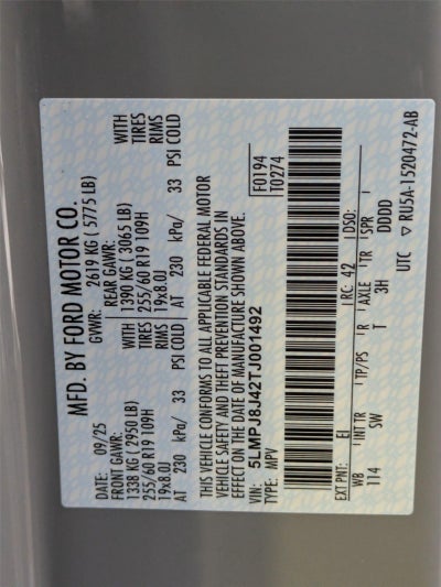 2026 Lincoln Nautilus Premiere