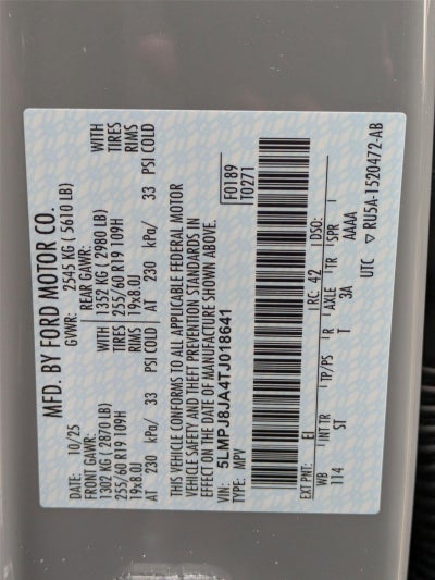 2026 Lincoln Nautilus Premiere