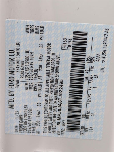 2026 Lincoln Nautilus Premiere