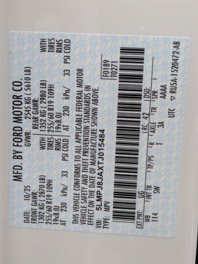 2026 Lincoln Nautilus Premiere