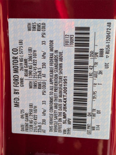 2026 Lincoln Nautilus Reserve