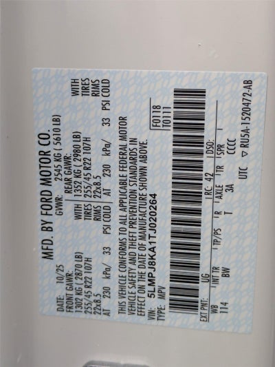 2026 Lincoln Nautilus Reserve