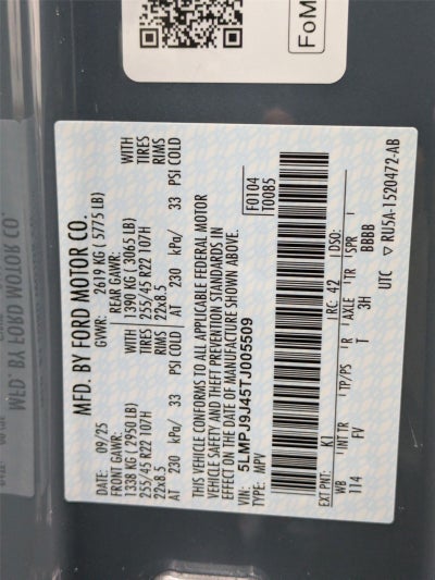 2026 Lincoln Nautilus Black Label