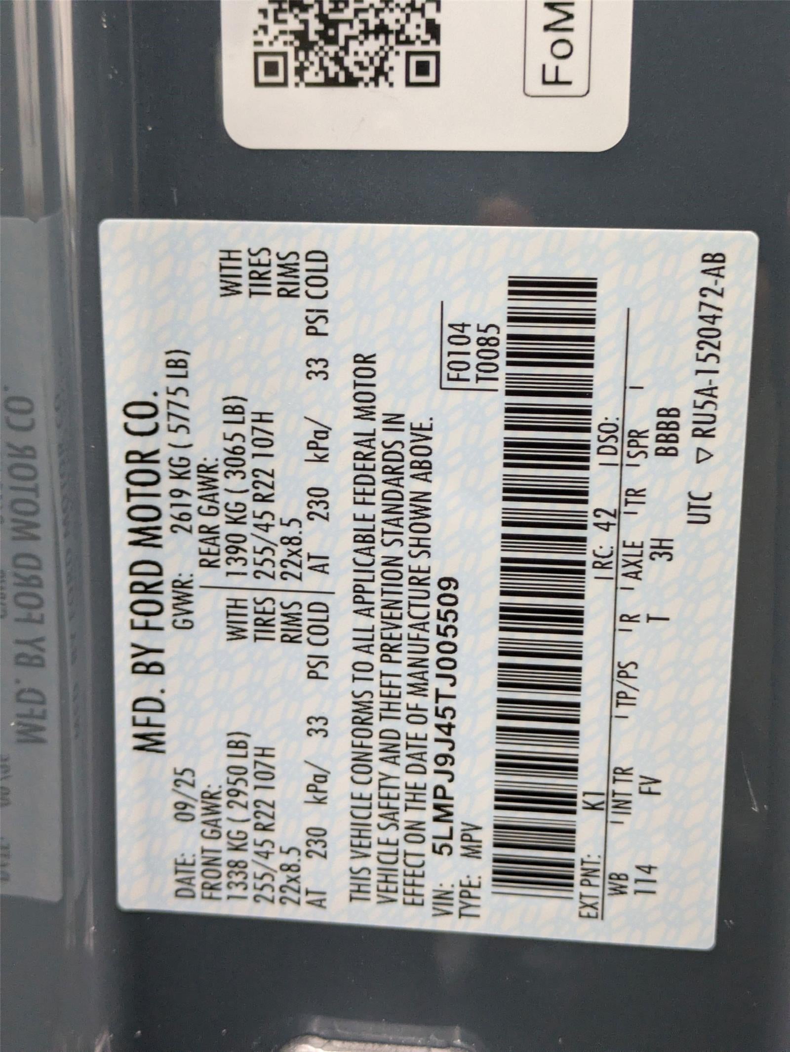 2026 Lincoln Nautilus Black Label