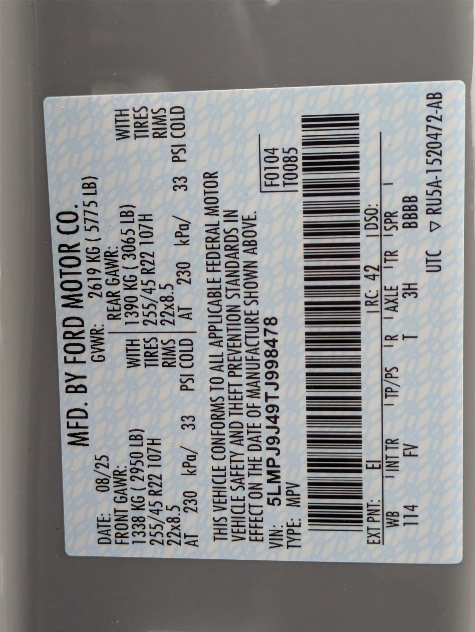 2026 Lincoln Nautilus Black Label