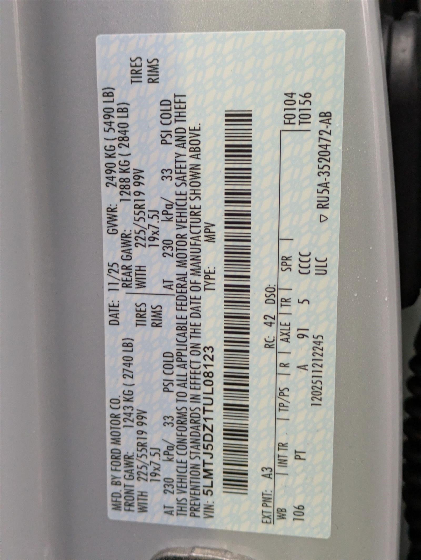 2026 Lincoln Corsair Grand Touring