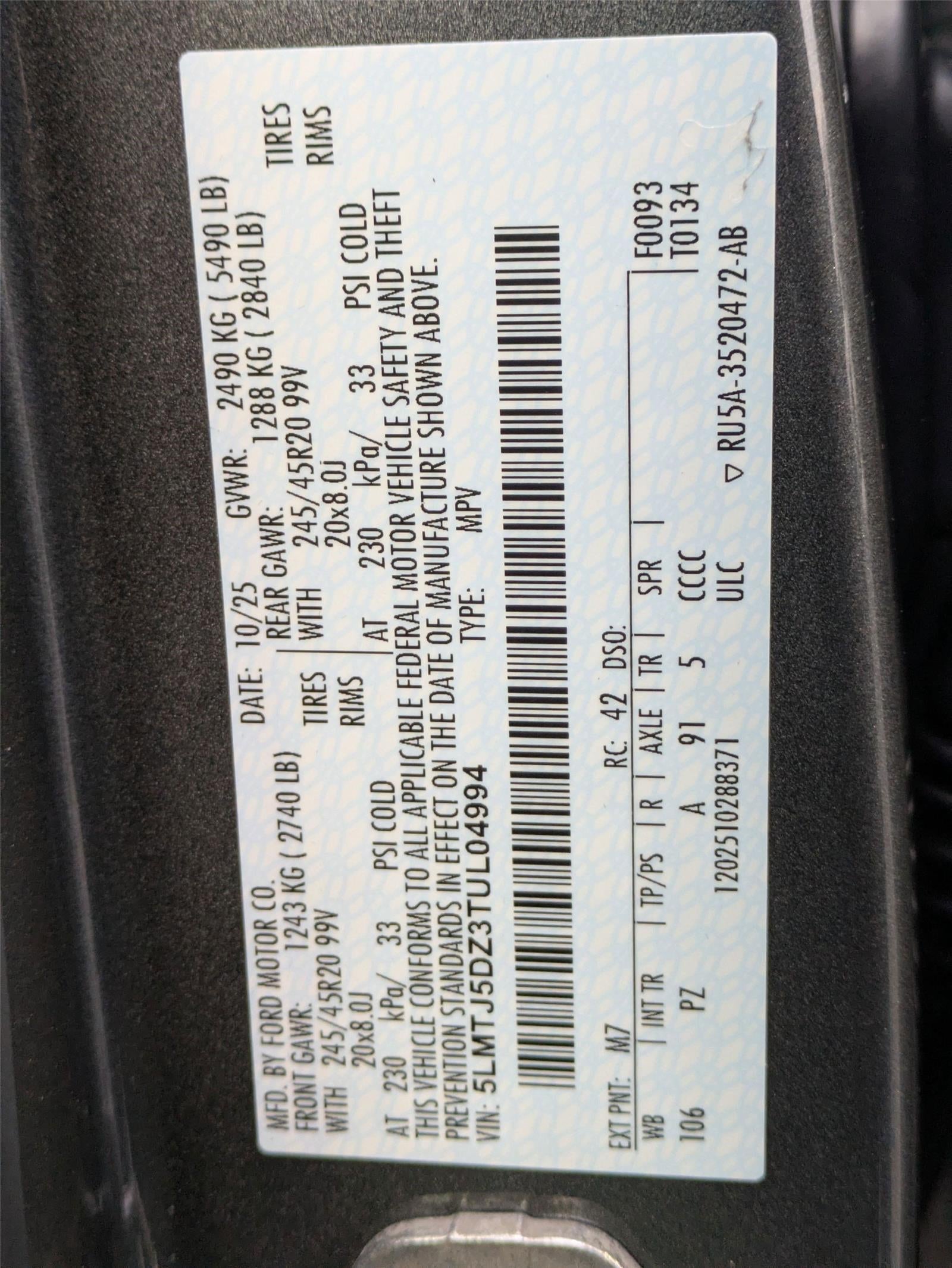 2026 Lincoln Corsair Grand Touring