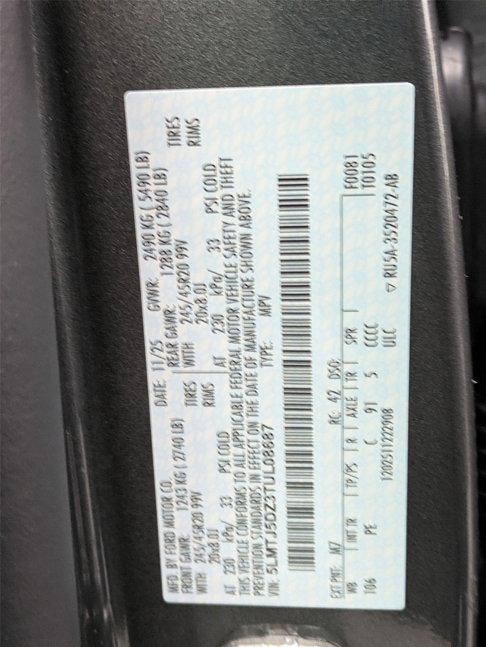 2026 Lincoln Corsair Grand Touring