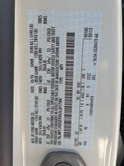 2025 Lincoln Corsair Grand Touring