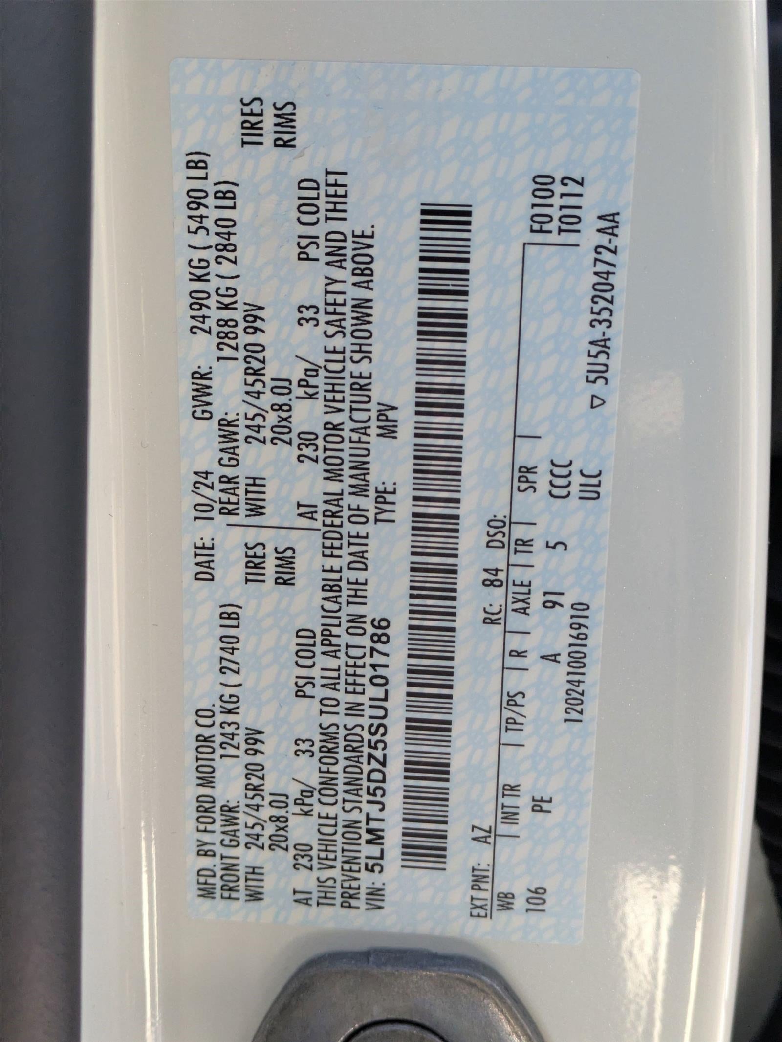 2025 Lincoln Corsair Grand Touring