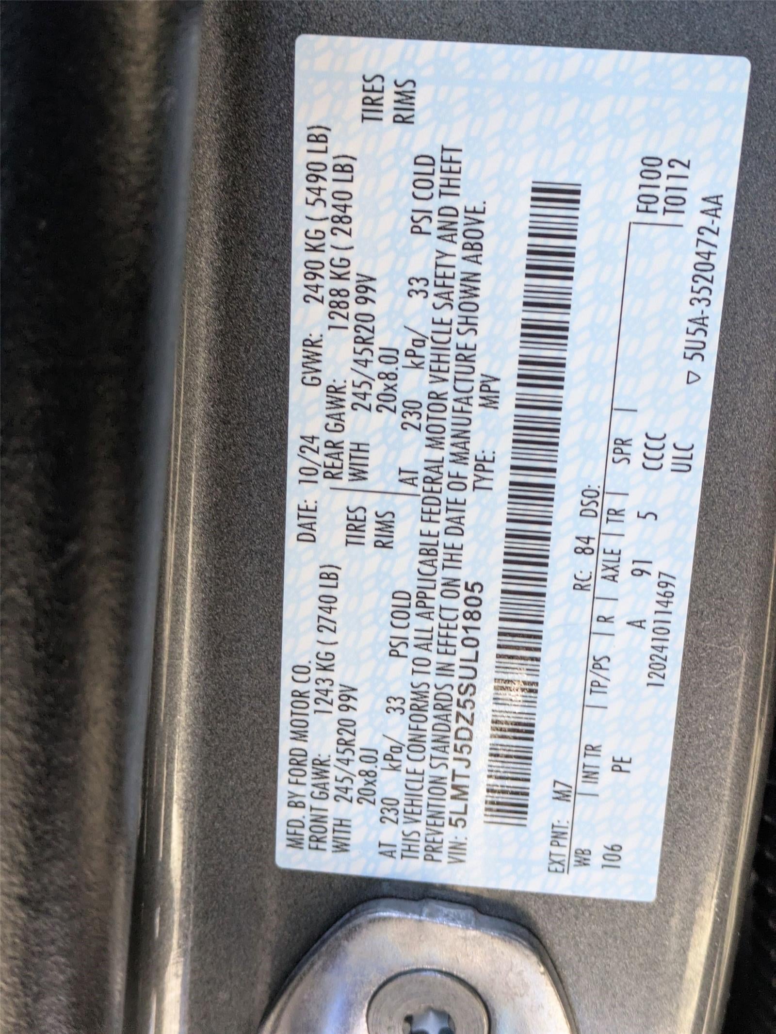 2025 Lincoln Corsair Grand Touring