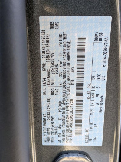 2025 Lincoln Corsair Grand Touring