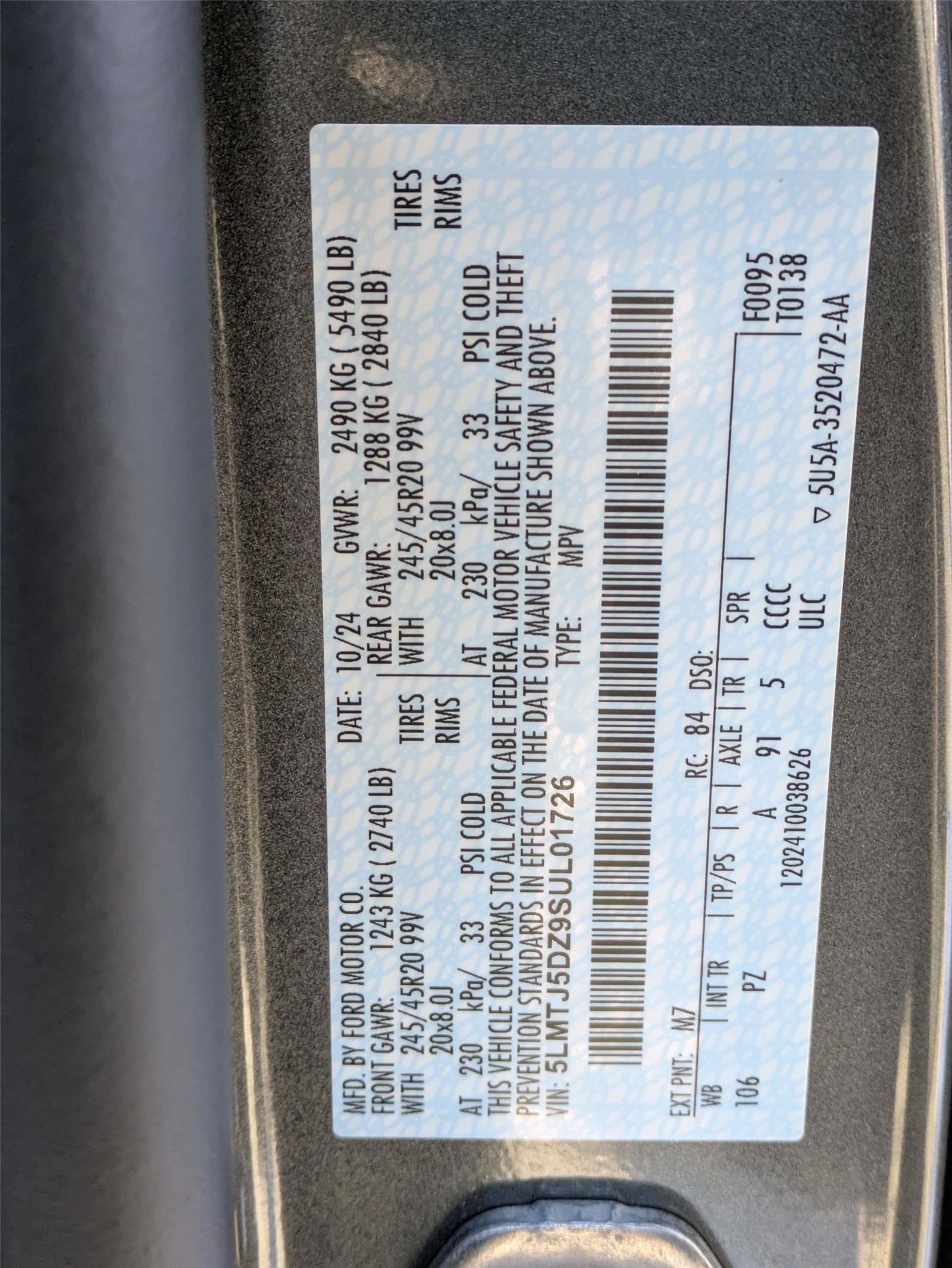 2025 Lincoln Corsair Grand Touring