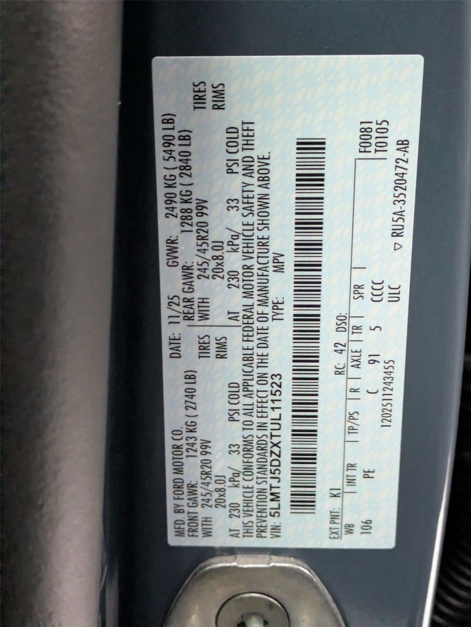 2026 Lincoln Corsair Grand Touring