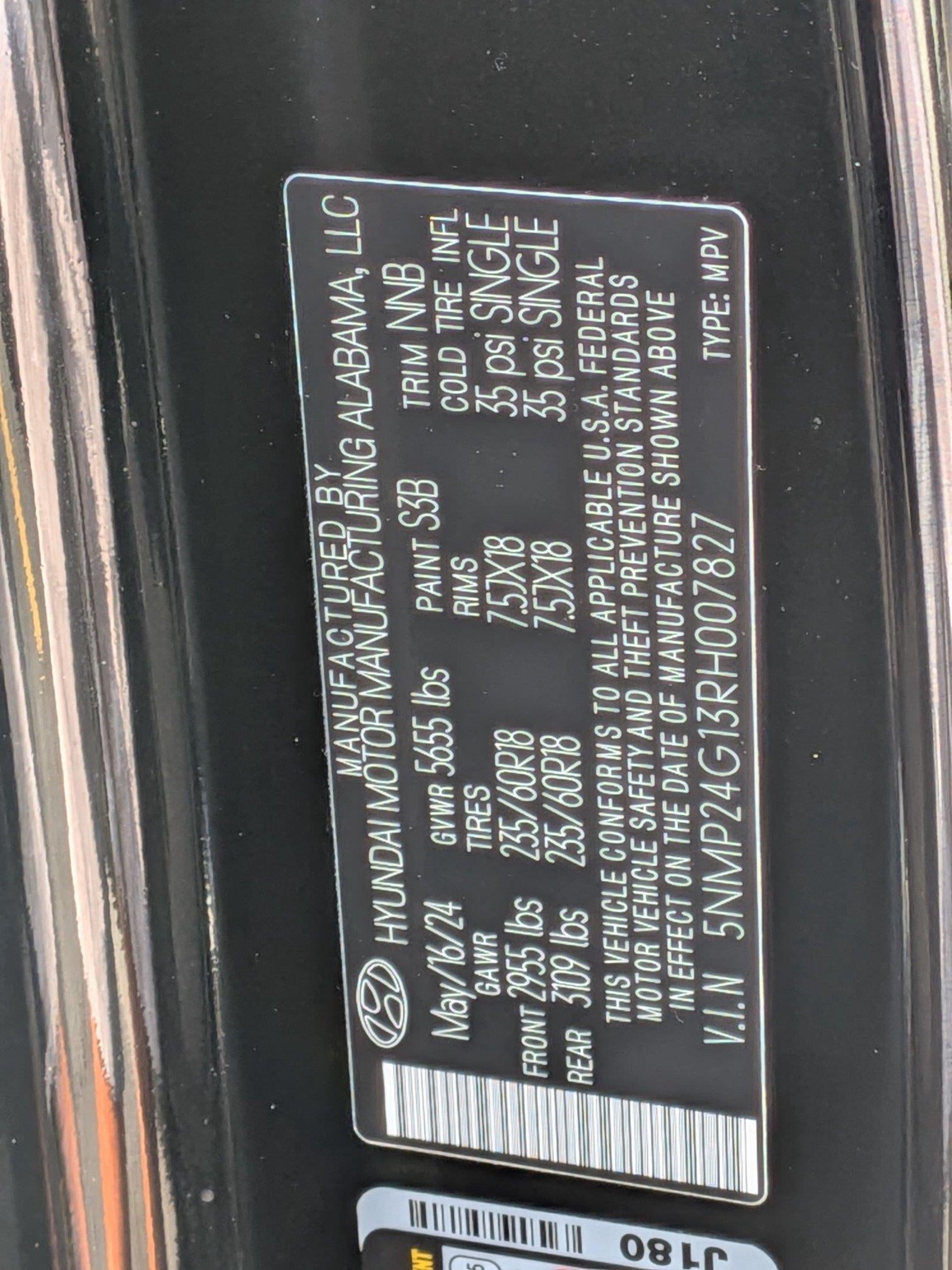 2024 Hyundai Santa Fe Hybrid SEL