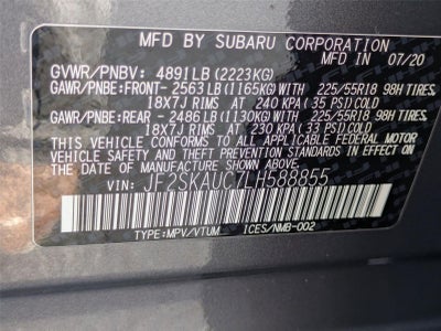 2020 Subaru Forester Limited