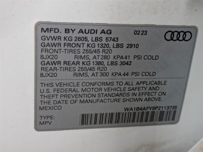 2023 Audi SQ5 Premium Plus