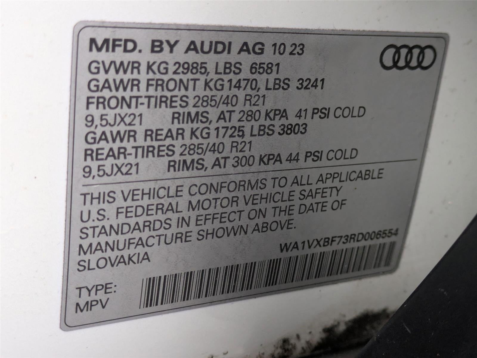 2024 Audi Q7 Prestige